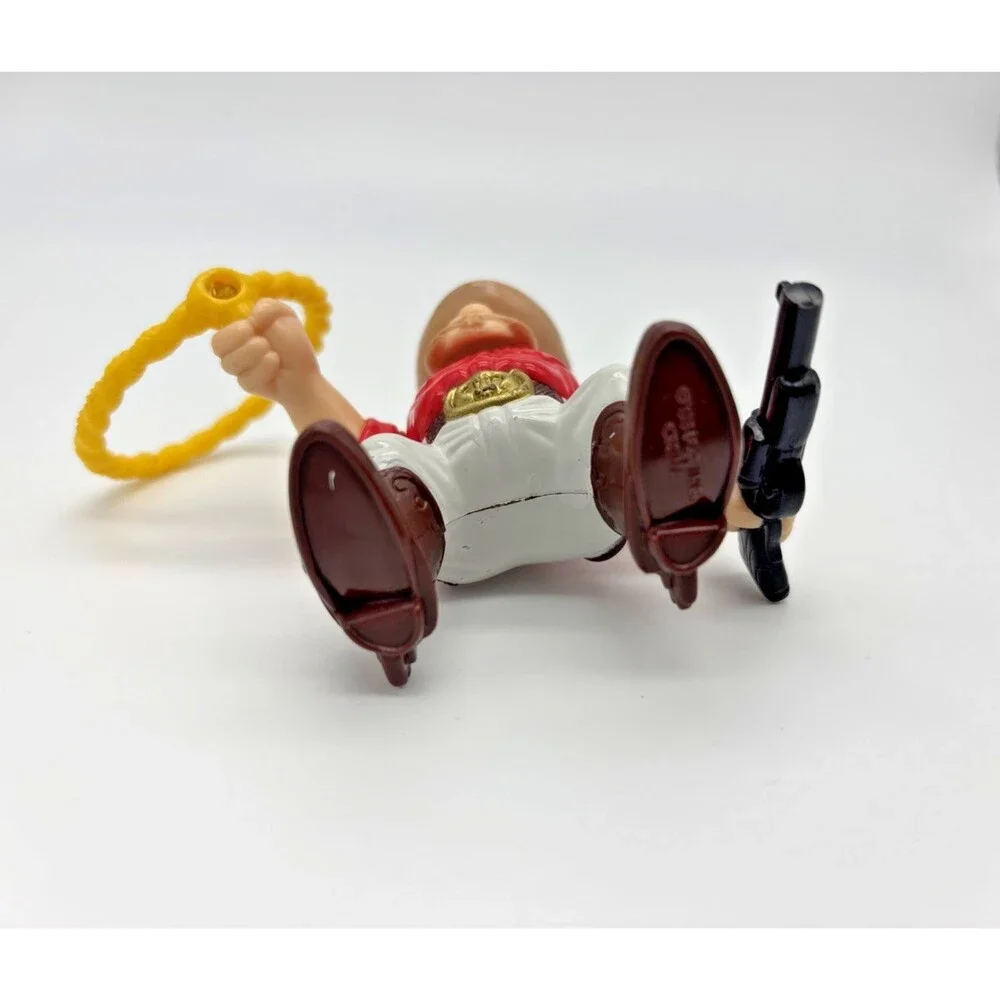 Fisher Price Great Adventures Western Cowboy Figure Retractable Lasso Action